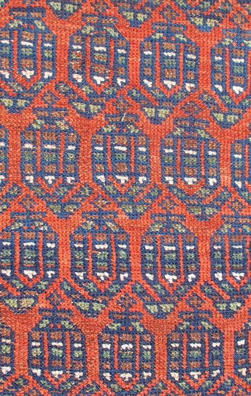 Long Persian Bidjar Kurdish Runner, 13 - 1108. Great Northwest Persian Bidjar Kurd runners are renowned for their superior use of color. This charming rug uses a full spectrum of vegetable dyes ranging from brown, blue, salmon, soft red and green. Dia... - Keivan Woven Arts13 - 1108 - 3942Rug