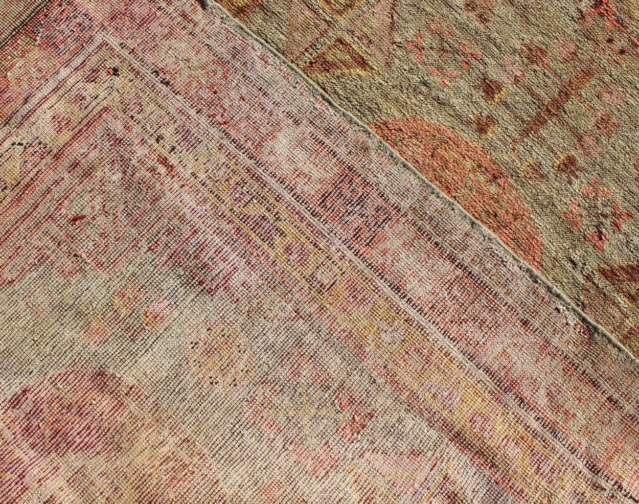 Central Asia Antique Hand Knotted Khotan Rug With Floral Geometrics Keivan Woven Arts Rug# 16 - 1004 early 20th Century Antique Khotan This antique, Central Asian Khotan rug from the early 20th century features a traditional, all - over floral, g... - Keivan Woven Arts16 - 1004 - 8187Rug