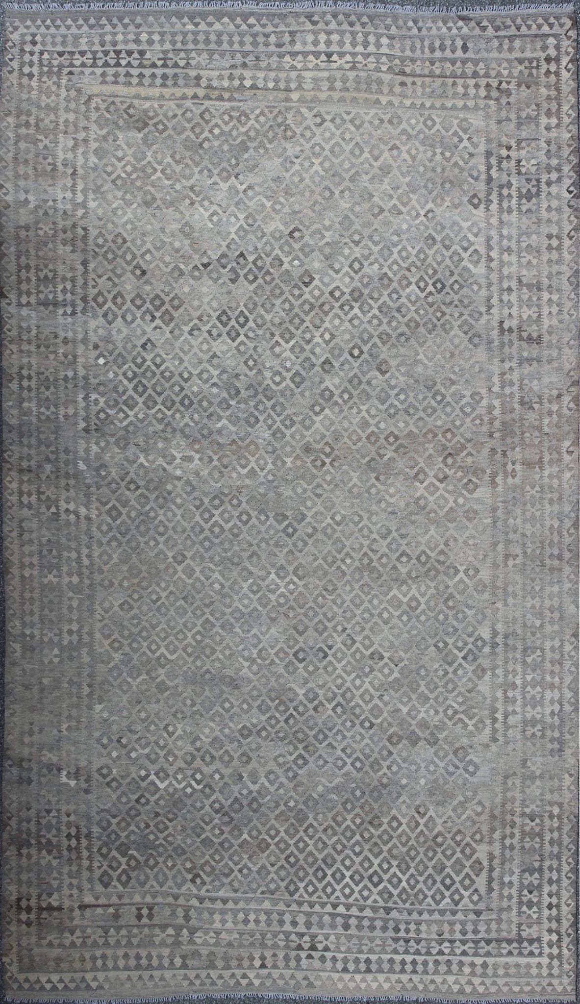 Keivan Woven Arts, Abt - 8132330, Afghan Kilim Rug - Versatile and natural color - tone flat - weave Kilim for a Modern or Classic design Flat - weave Kilim rug with natural tones, rug ABT - 8132330, country of origin / type: Afghanistan / Kilim Thi... - Keivan Woven ArtsABT - 8132330 - 8481Rug