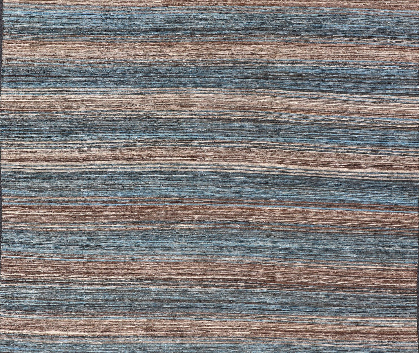 Brown and Blue Flat - Weave Kilim for variety of Casual Designs Versatile and natural blue and brown flat - weave Kilim for Modern design, Casual design or Classic design. Flat - weave Kilim rug with brown tones, Keivan Woven Arts/rug AFG - 23166, coun... - Keivan Woven ArtsAFG - 23166 - 13940Rug