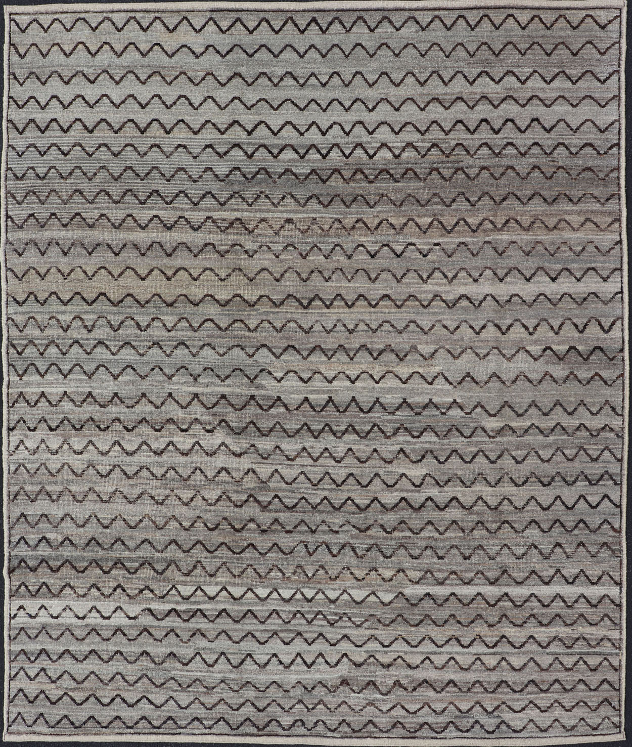 Modern Afghanistan Rug with All - Over Pattern in Muted Tones Neutral tone rug with free - flowing tribal design, Keivan Woven Arts / rug AFG - 29983, country of origin / type: Afghanistan The subdued design of this piled rug makes it perfect f... - Keivan Woven ArtsAFG - 29983 - 15899Rug