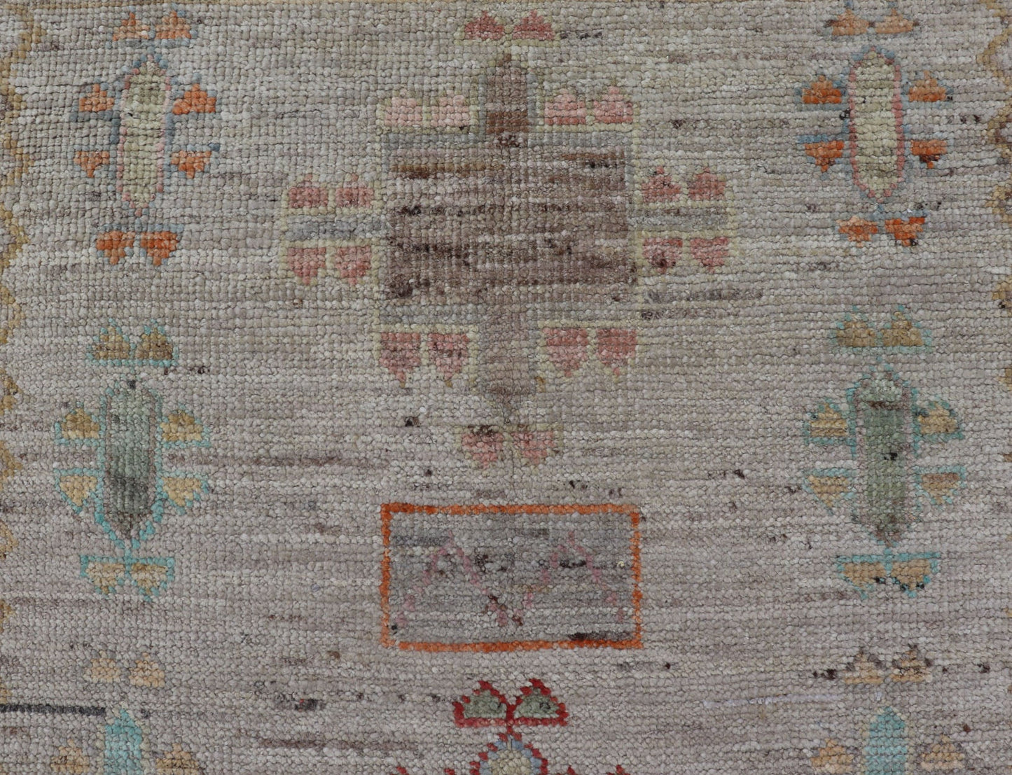Modern Casual Piled Runner in Color and Minimalist Modern Tribal Design Modern piled runner with ivory/creamy background color and variation of vivid accent colors, rug AFG - 36090, Keivan Woven Arts country of origin / type: Afghanistan / Piled, ... - Keivan Woven ArtsAFG - 36094 - 5944 - 16718Rug