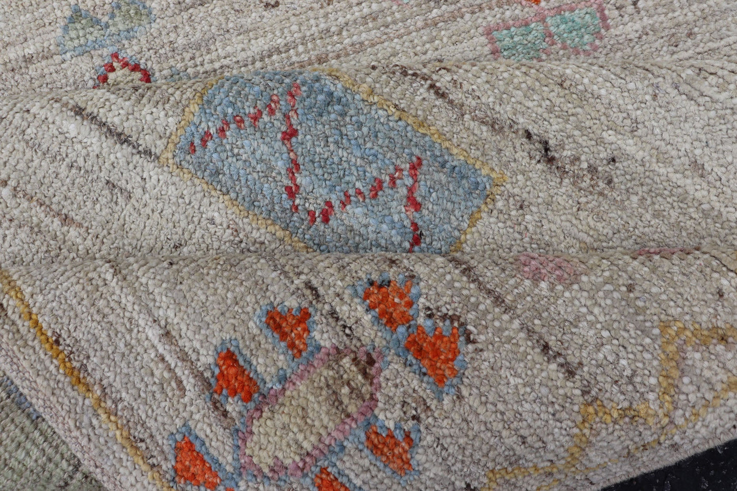 Modern Casual Piled Runner in Color and Minimalist Modern Tribal Design Modern piled runner with ivory/creamy background color and variation of vivid accent colors, rug AFG - 36090, Keivan Woven Arts country of origin / type: Afghanistan / Piled, ... - Keivan Woven ArtsAFG - 36094 - 5944 - 16718Rug