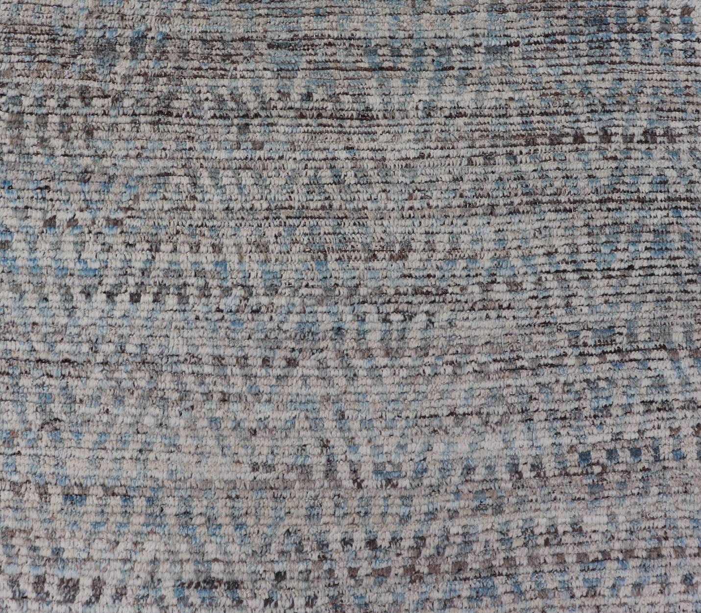 Measures: 3'8 x 16'0 Tribal Runner with Sub - Geometric Modern Design by Keivan Woven Arts. Keivan Woven Arts rug AFG - 39461, country of origin / type: Afghanistan / Modern Casual, circa Early - 21th Century. This modern casual tribal runner has... - Keivan Woven ArtsAFG - 39461 - 18383Rug