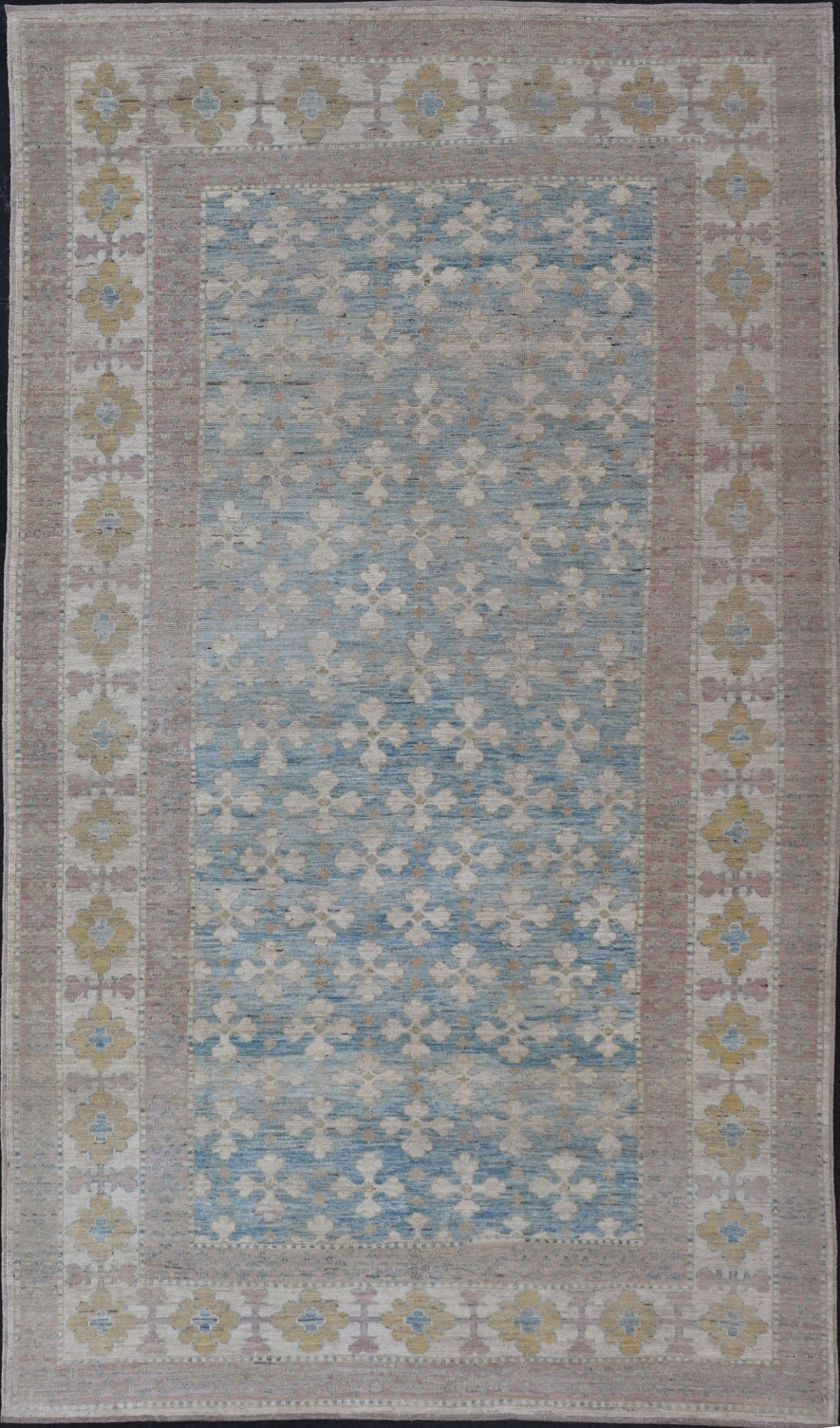 Keivan Woven Arts Khotan design large Gallery rug Measures: 8'3 x 15'2 This Keivan Woven Arts Khotan design large Gallery rug ahs been made in northern Afghanistan with the finest wool. - Keivan Woven ArtsAFG - 39479 - 18299Rug