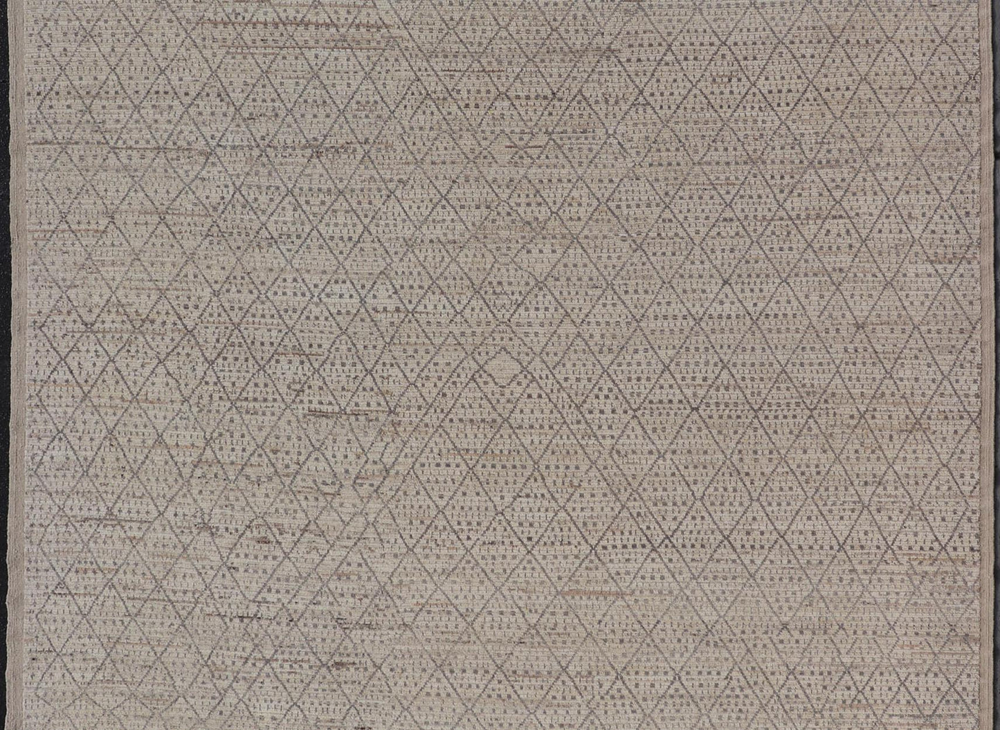 Modern Moroccan Rug in Wool with All - Over Diamond Design by Keivan Woven Arts This modern casual tribal rug has been hand - knotted in wool. The rug features a modern sub - geometric diamond design, replete with various motifs within each diamond.... - Keivan Woven ArtsAFG - 39921 - 19778Rug