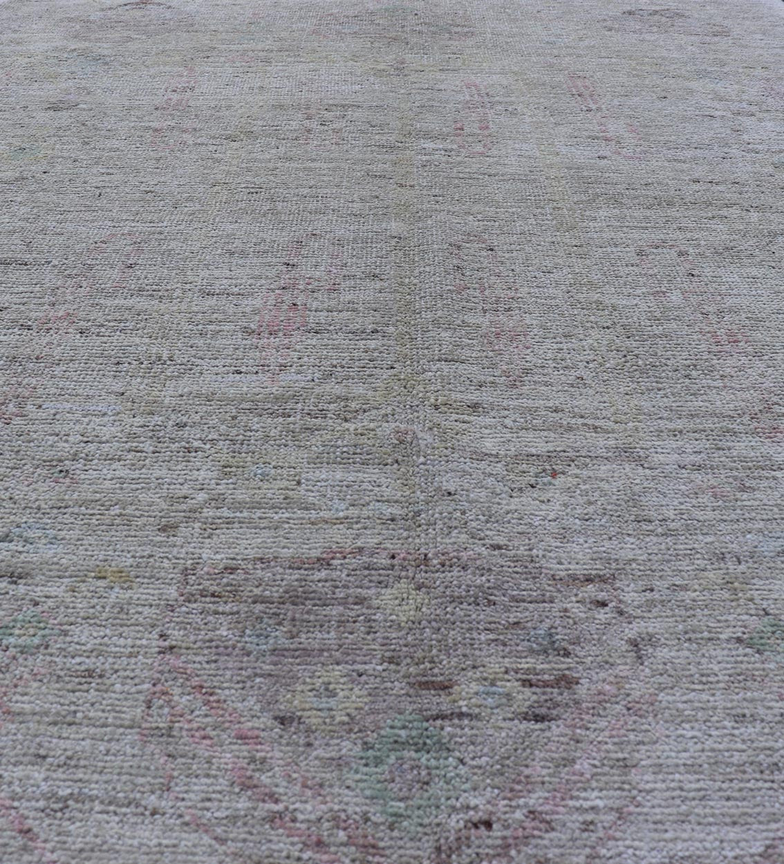 Modern Hand - Knotted Muted Tribal Rug in Wool with Sub - Geometric Design This modern casual muted tribal rug has been hand - knotted. The rug features a modern sub - geometric design, rendered in multicolor, making this rug a superb fit for a variety... - Keivan Woven ArtsAFG - 39992 - 19394Rug