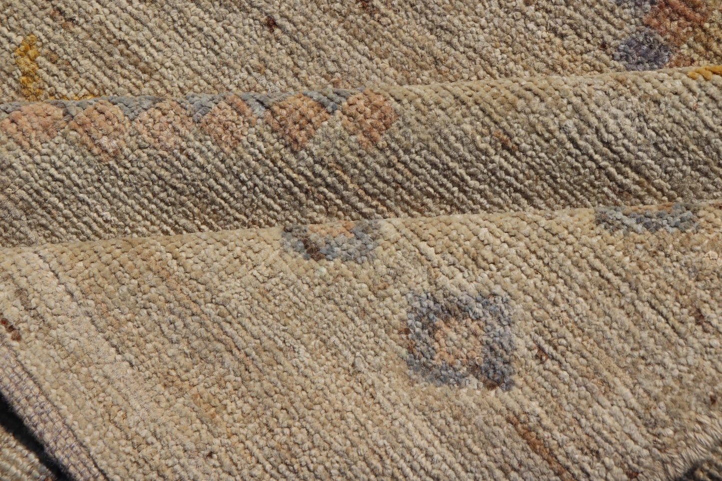 Modern Casual Woolen Tribal Hand - Knotted Rug with Sub - Geometric Design This modern casual tribal rug has been finely hand - knotted using superior wool. The rug features a modern sub - geometric design, replete with various motifs in multicolor, m... - Keivan Woven ArtsAFG - 39998 - 19406Rug