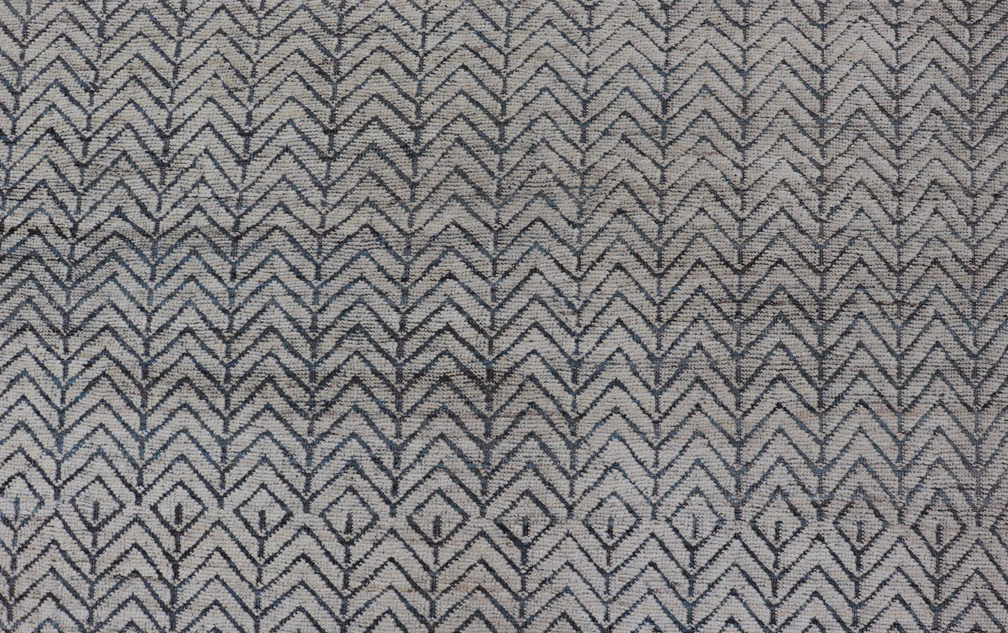 Large Modern Rug in White and Denim Blue for Palace Size Modern Interiors. Very Large Modern Rug in White and Denim Blue for Palace Size Modern Interiors, Keivan Woven Arts/ rug AFG - 41473, country of origin / type: Afghanistan / Modern Casual, c... - Keivan Woven ArtsAFG - 41473 - 19472Rug