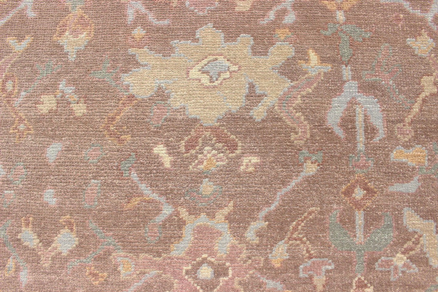 Keivan Woven Arts Large All - Over Design Hand - Knotted Wool Fine Amritsar Rug Large Keivan Woven Arts All - Over Design Hand - Knotted Wool Fine Amritsar Rug Modern Indian All - Over Hand - Knotted rug in Wool. Measures 12'9 x 15'9 This ... - Keivan Woven ArtsBDH - 724098 - 13218Rug