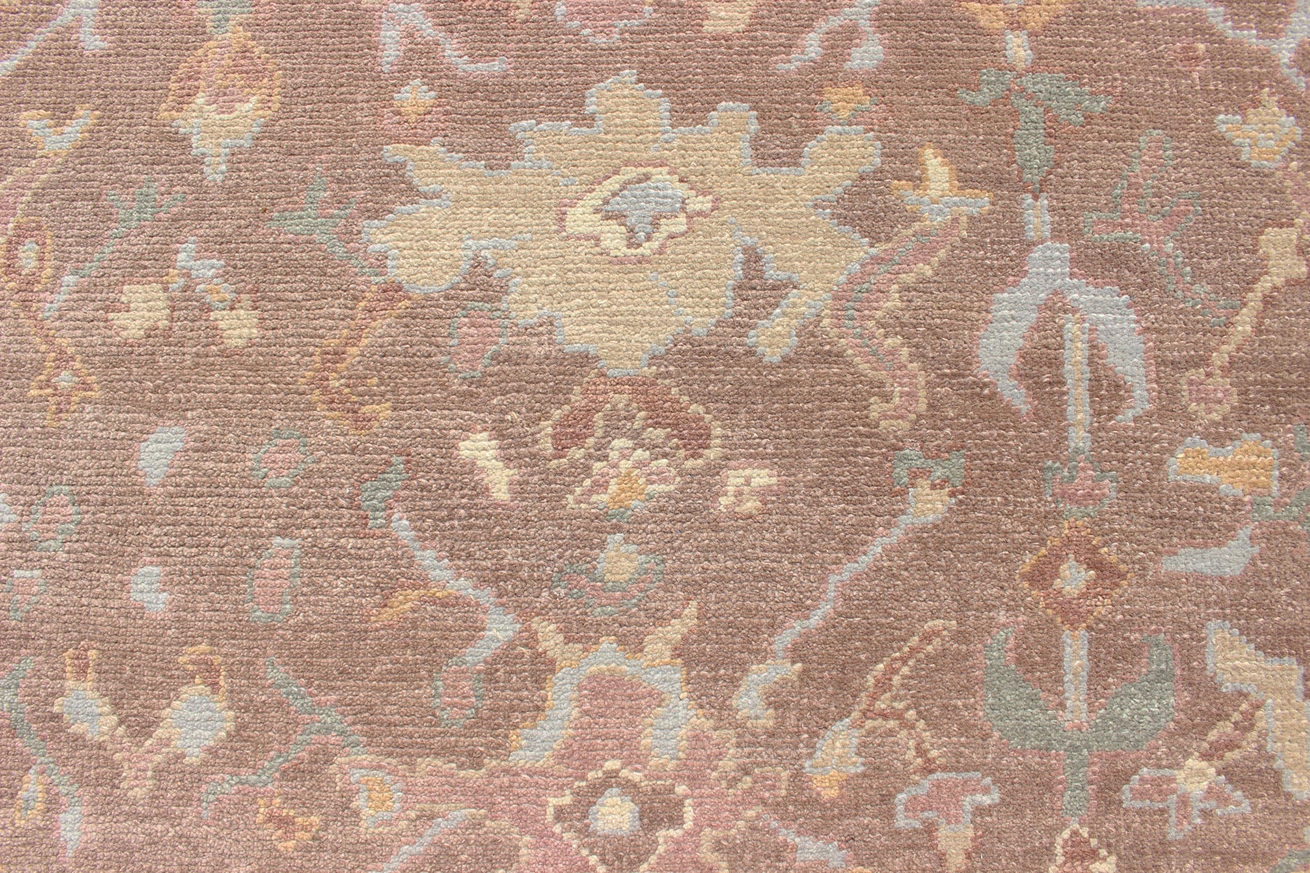 Keivan Woven Arts Large All - Over Design Hand - Knotted Wool Fine Amritsar Rug Large Keivan Woven Arts All - Over Design Hand - Knotted Wool Fine Amritsar Rug Modern Indian All - Over Hand - Knotted rug in Wool. Measures 12'9 x 15'9 This ... - Keivan Woven ArtsBDH - 724098 - 13218Rug