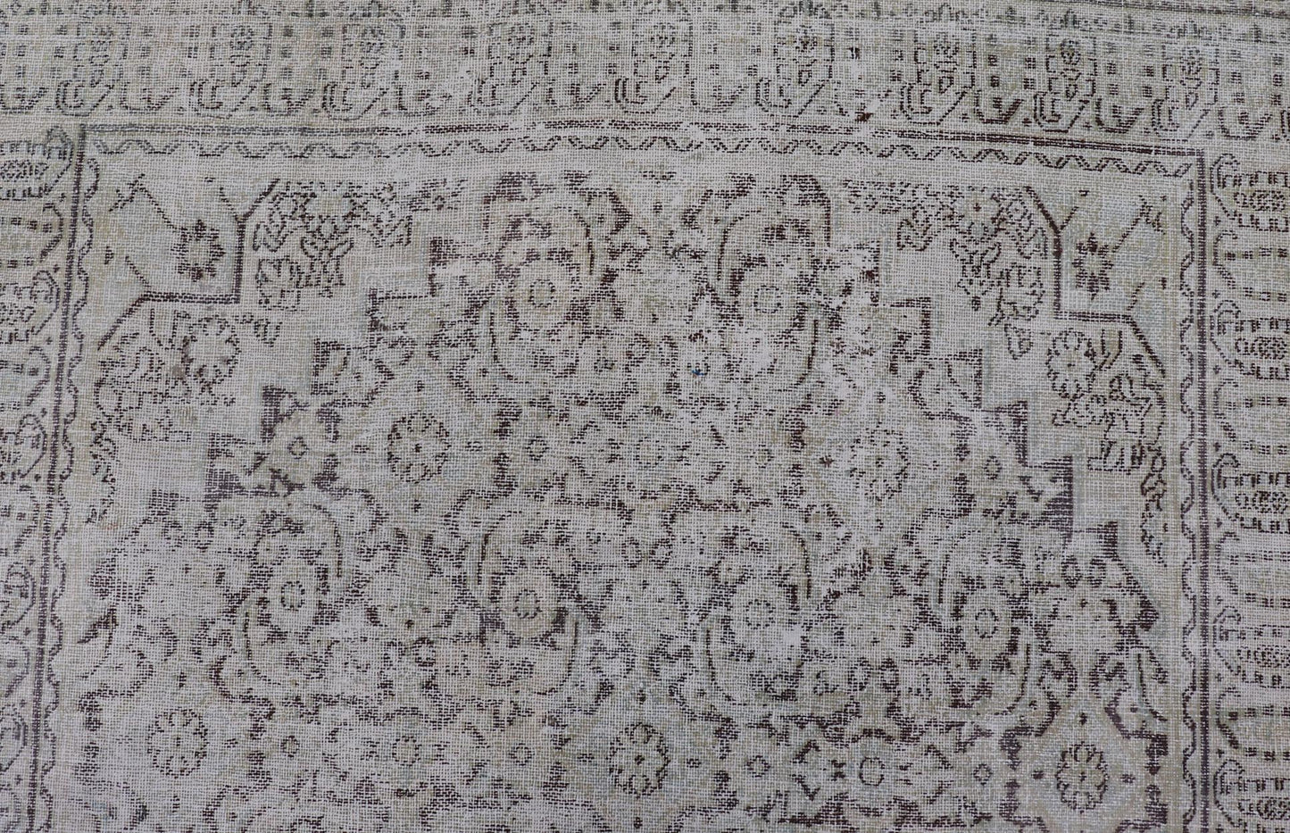 Measures: 5'9 x 12'4 Antique Karabagh Gallery Runner with All - Over Floral Medallion Design. Keivan Woven Arts / rug EMB - 22119 - 15008, country of origin / type: / Karabagh, circa 1900. - Keivan Woven ArtsEMB - 22119 - 15008 - 20307Rug