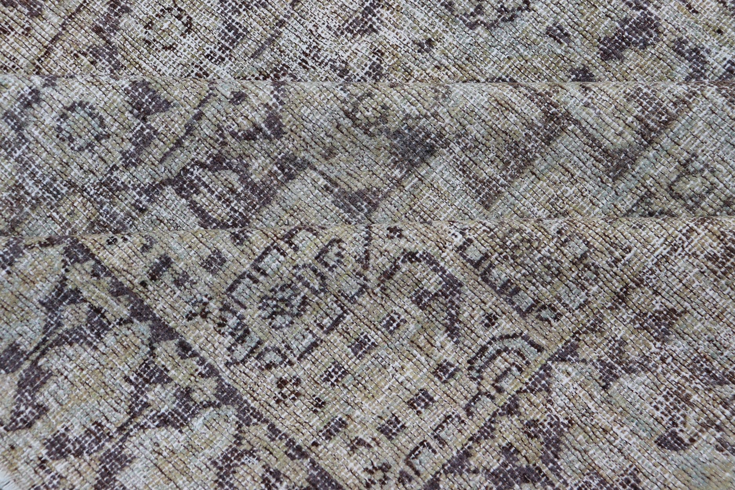 Measures: 5'9 x 12'4 Antique Karabagh Gallery Runner with All - Over Floral Medallion Design. Keivan Woven Arts / rug EMB - 22119 - 15008, country of origin / type: / Karabagh, circa 1900. - Keivan Woven ArtsEMB - 22119 - 15008 - 20307Rug