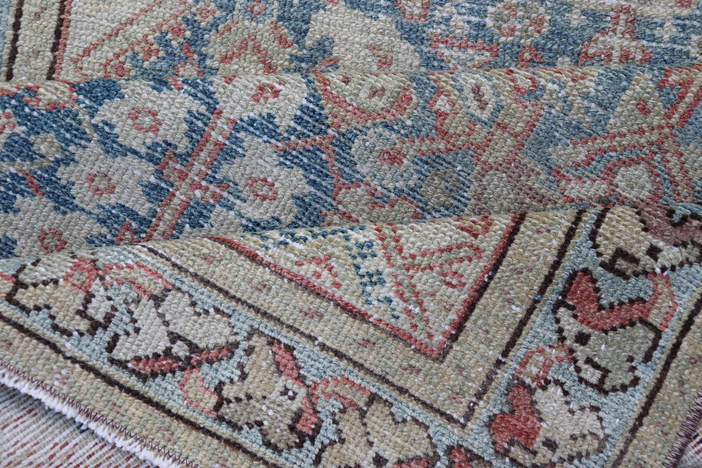 Antique Persian Malayer All - Over Designed Runner with Sub Geometric Motifs. Keivan Woven Arts / rug/EMB - 22216 - 15084, country of origin / type: Iran / Malayer, circa 1920 Measures: 3'1 x 10'2 This antique Persian Malayer displays the Herati d... - Keivan Woven ArtsEMB - 22216 - 15084 - 20265