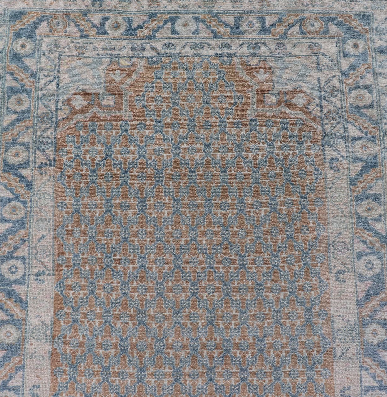 Antique Hand - Knotted Persian Malayer Runner with All - Over Sub - Geometric Design This Antique Persian Malayer runner features an all - over symmetrical sub - geometric design, enclosed within a complementary multi - tiered border. The entirety of the ru... - Keivan Woven ArtsEMB - 9536 - P13083 - 14734Rug