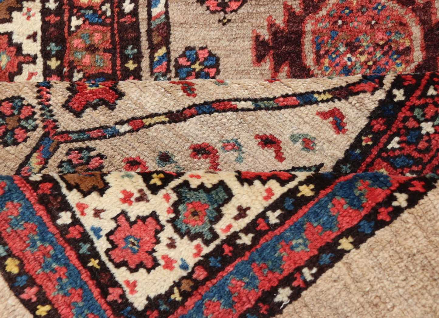 Tribal Persian Hand Knotted Antique Serab Long Runner in Tribal Design Antique Persian Tribal Serab runner, Keivan Woven Arts / rug/EMB - 9584 - P13514, origin/iran. Measures: 3'7 x 14 - Keivan Woven ArtsEMB - 9584 - P13514 - 15170Rug