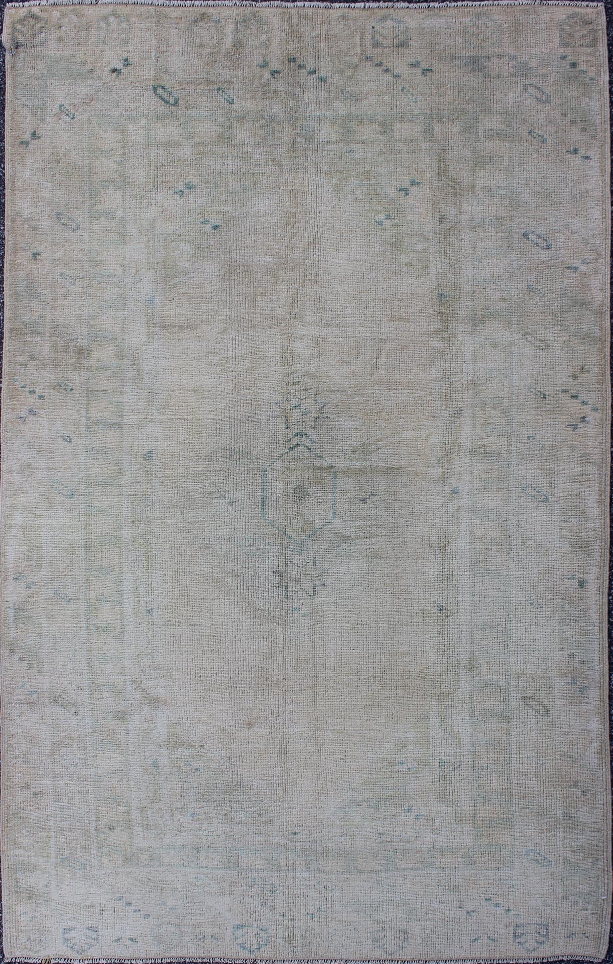 Mid 20th Century Striped Turkish Vintage Kilim - Keivan Woven ArtsEN - 123979