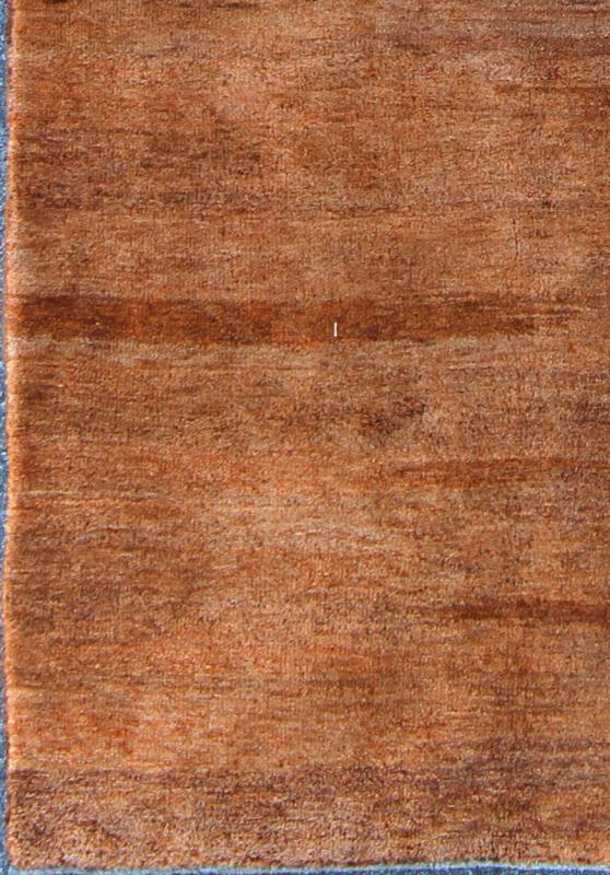 Vintage Gabbeh - Type Rug from Turkey with Tones of Brown and Rust This vintage Gabbeh - type rug from mid - 20th century Turkey features a subtle design of various shades. Tones of light brown, rust, orange and dark brown provide texture and variatio... - Keivan Woven ArtsEN - 141514 - 6696Rug