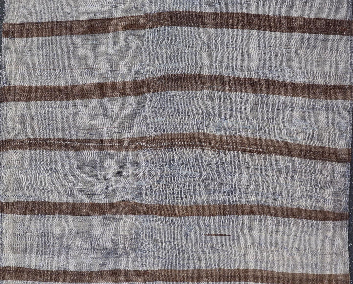 Vintage Turkish Kilim Rug with Geometric Patterns - Keivan Woven ArtsEN - 176425Rug