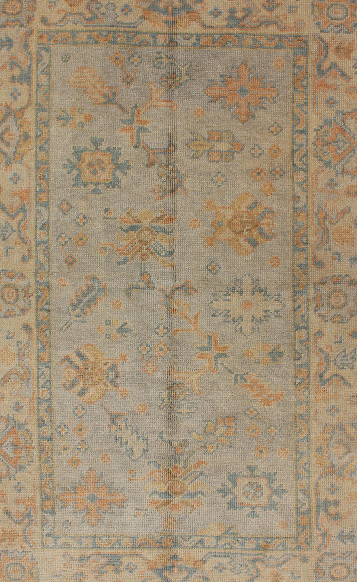 Keivan Woven Arts, En - 816, Reproduction Turkish Oushak Rug - 4'2 X 6'8 - Keivan Woven ArtsEN - 816 - 3614Rug