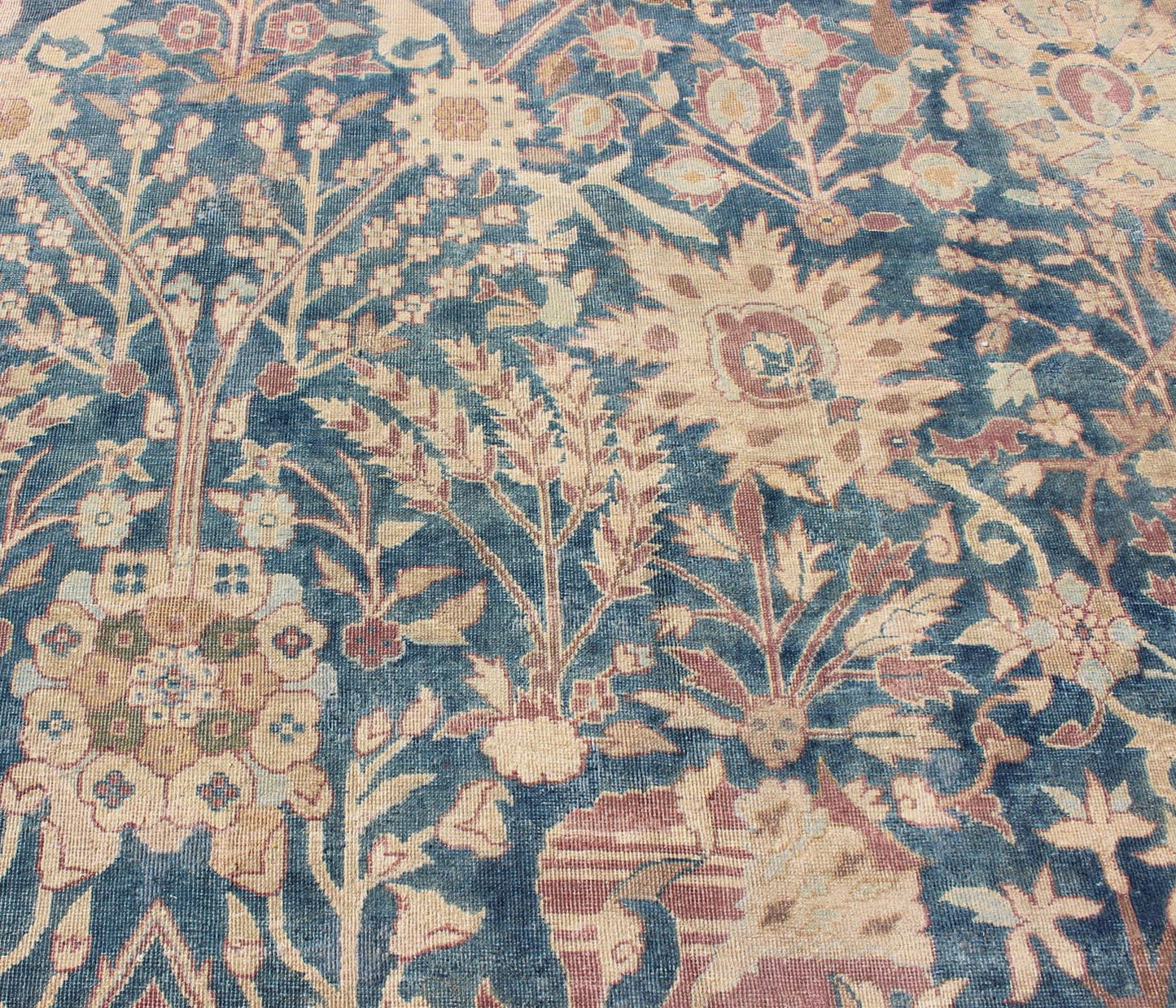 Stunning Antique Indian Agra 19th Century Vase Carpet in Teal Background, Agra Vase Carpet, Persian Vase Rug. kwarugs / HAS - 5488, Kerman Vase Carpet. 18th and 19th Century Antique Vase Carpet. Antique vase Kerman rugs from are special, consider... - Keivan Woven ArtsHAS - 5488 - 2476Rug