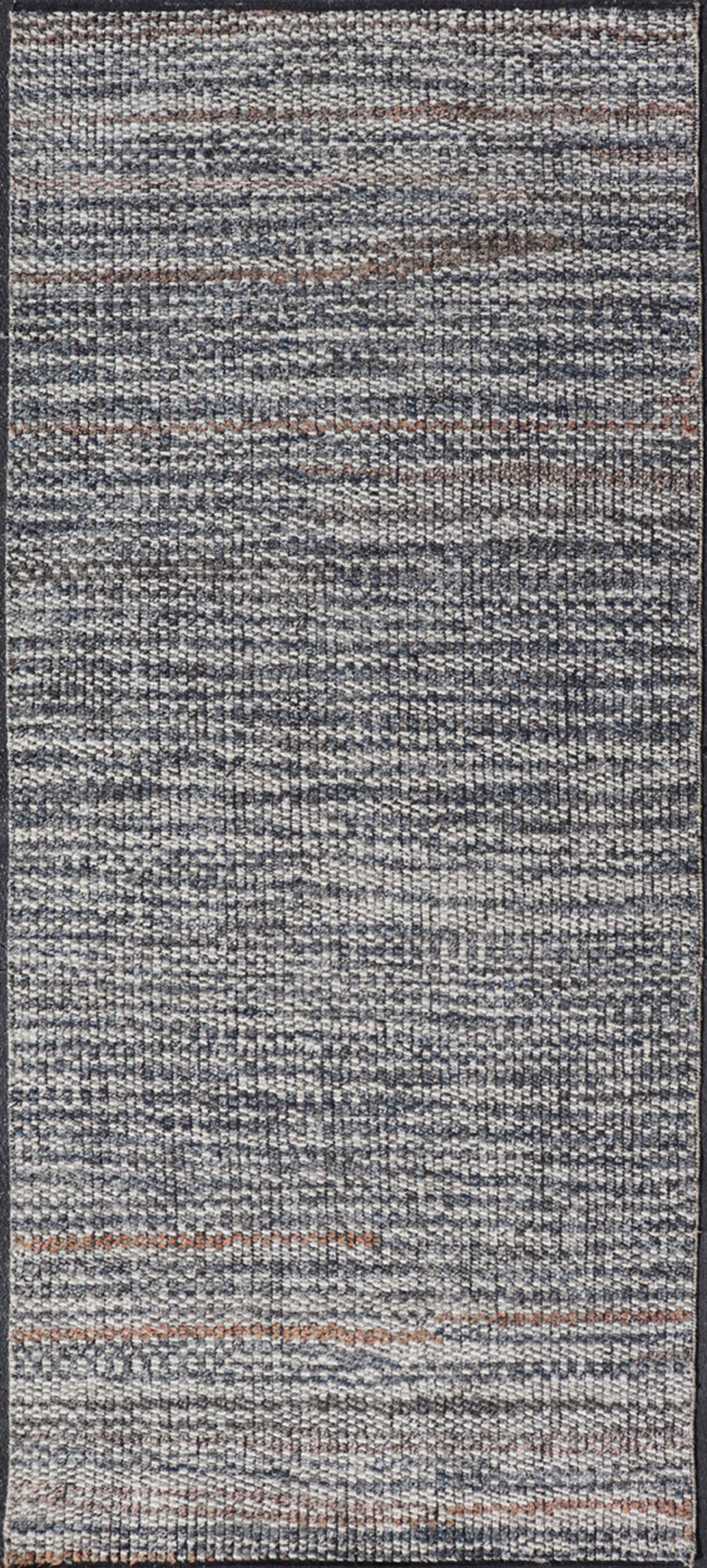 Abstract Hand Knotted Modern Indian Runner in Multi - Colored Wool Measures 4 x 9'11 This wonderful piece originated in India and does not feature a border. The tightly - knotted wool guarantees long lasting durability. The hand - knotted wool... - Keivan Woven ArtsIN - ILM - 174 - MN - 2600 - 20946