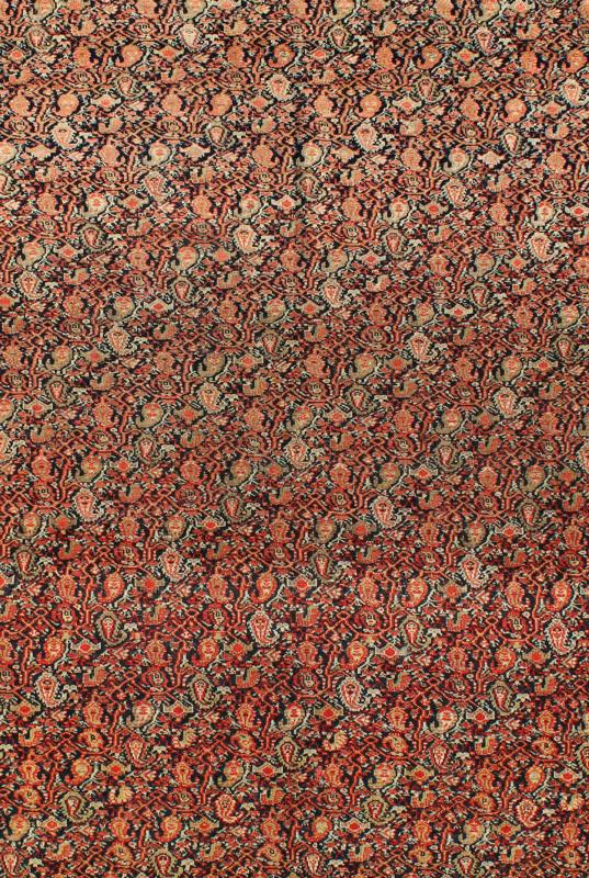 Antique Persian Finely Woven Mishan Malayer Rug rug/J10 - 0101, country of origin / type: Iran / Mishan Malayer, circa 1890 This amazing, antique Mishan Malayer finely woven Persian rug was handwoven around the fourth quarter of the 19th centur... - Keivan Woven ArtsJ10 - 0101 - 2251Rug