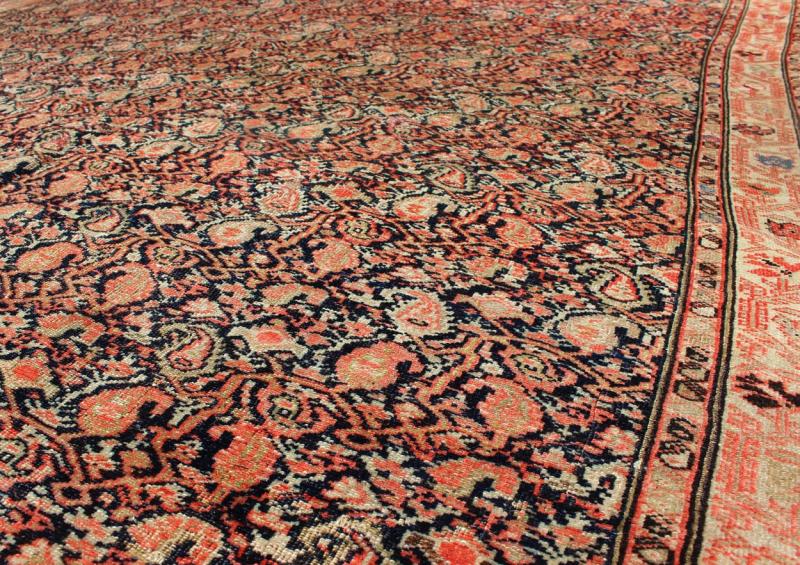 Antique Persian Finely Woven Mishan Malayer Rug rug/J10 - 0101, country of origin / type: Iran / Mishan Malayer, circa 1890 This amazing, antique Mishan Malayer finely woven Persian rug was handwoven around the fourth quarter of the 19th centur... - Keivan Woven ArtsJ10 - 0101 - 2251Rug