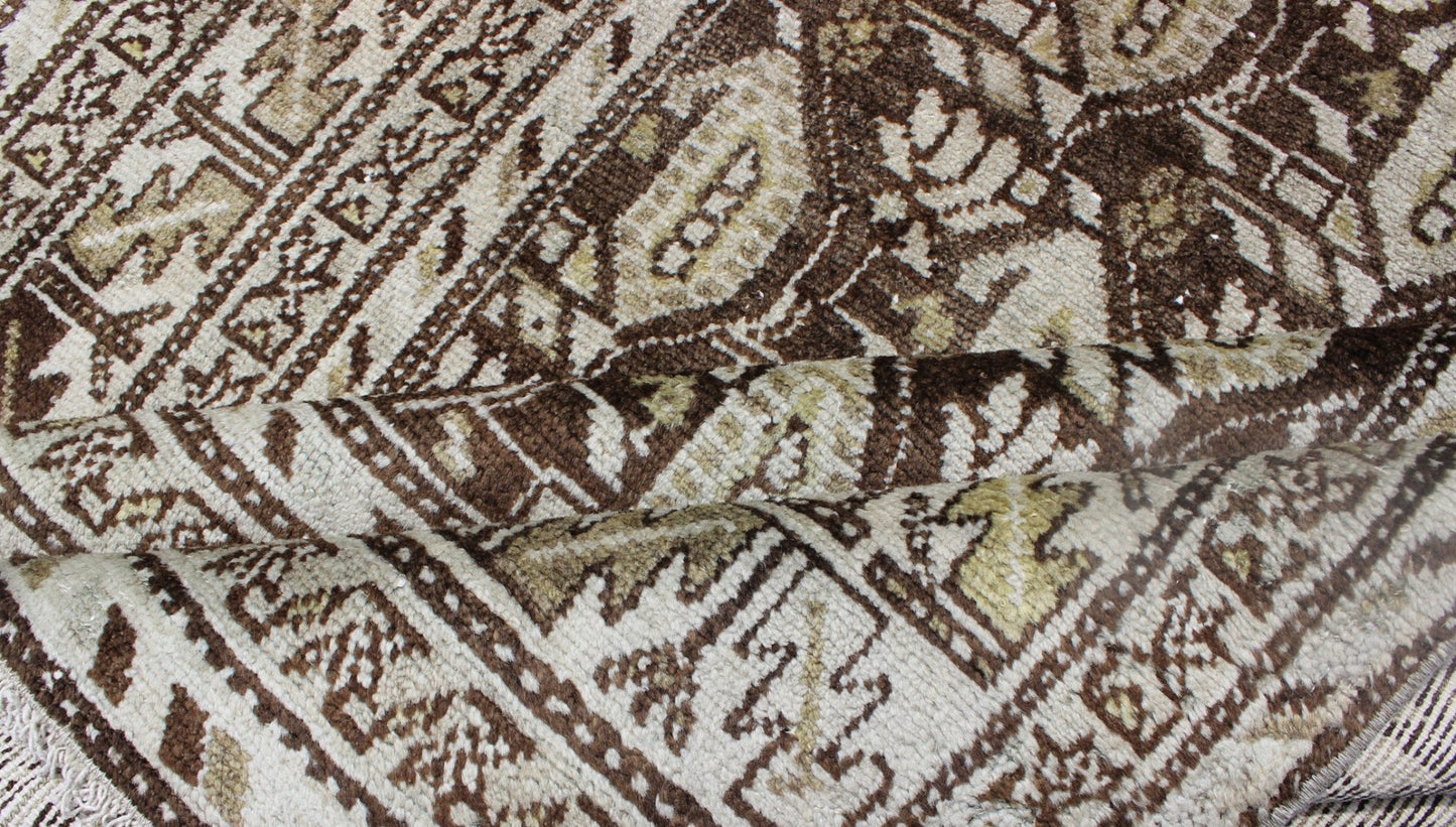 Early 20th Century Antique Persian Malayer Rug with All - Over Paisley Design, rug l11 - 0915, country of origin / type: Iran / Malayer, circa 1920 This antique Persian Malayer long runner from early 20th century (circa 1920s) Iran features an all - o... - Keivan Woven ArtsL11 - 0915 - 88Rug