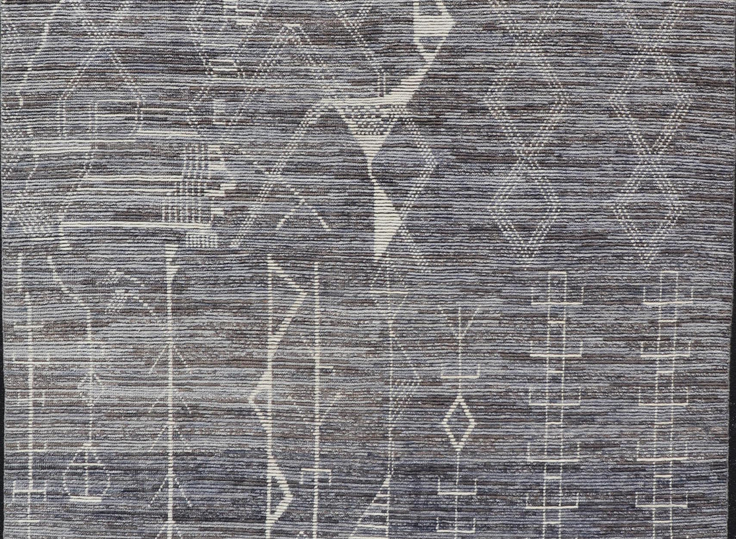 Modern Rug by Keivan Woven Arts in Wool With All - Over Sub - Geometric Tribal Design. Keivan Woven Arts; rug MSE - 12546, country of origin / type: Afghanistan / Modern Casual, circa Early - 21th Century. Measures: 8'8 x 12'2 This modern casual tribal r... - Keivan Woven ArtsMSE - 12546 - 25365Rug