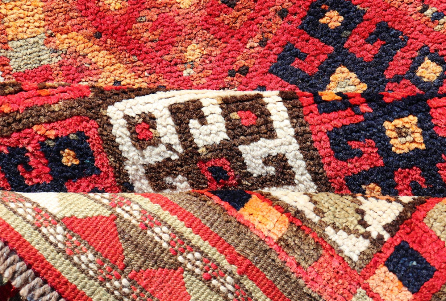 Measures: 2'10 x 14'0 Vintage Turkish Oushak Runner with Medallions in Red and Multi Colors. Keivan Woven Arts / rug TU - NED - 4686, country of origin / type: Turkey / Oushak, circa mid - 20th Century. This Oushak runner from mid - 20th century Turkey ... - Keivan Woven ArtsTU - NED - 4686 - 22099Rug