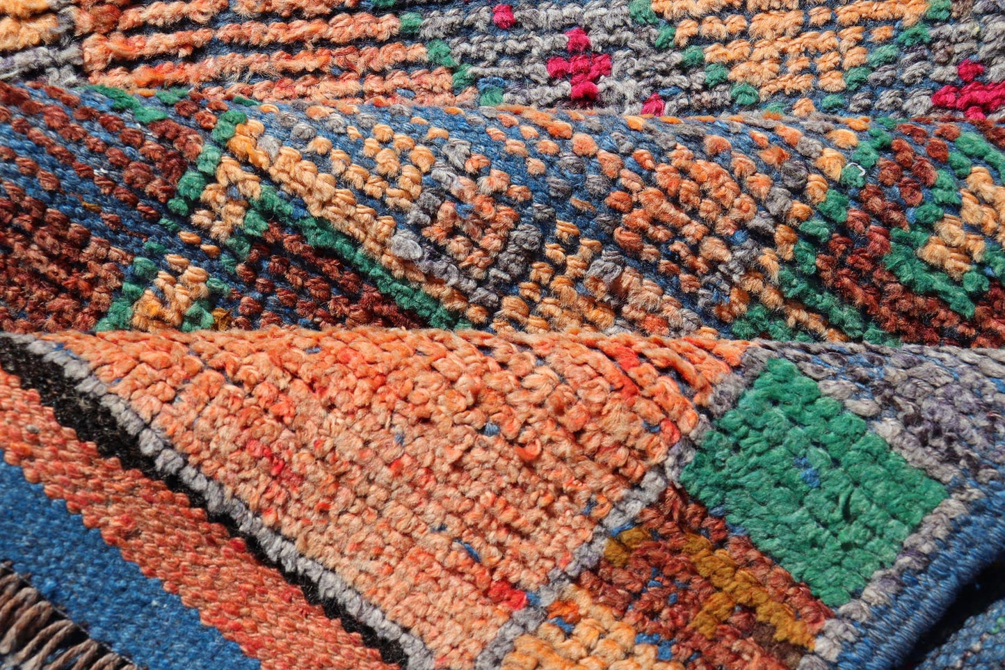 Measures: 2'10 x 9'9 Multicolored Mid - Century Turkish Kurdish Oushak Runner With Large Medallions. Keivan Woven Arts / rug TU - NED - 5020, country of origin / type: Iran / Kurdish Oushak, circa 1960 This Kurdish tribal rug was woven by Kurdish weav... - Keivan Woven ArtsTU - NED - 5020 - 22261Rug