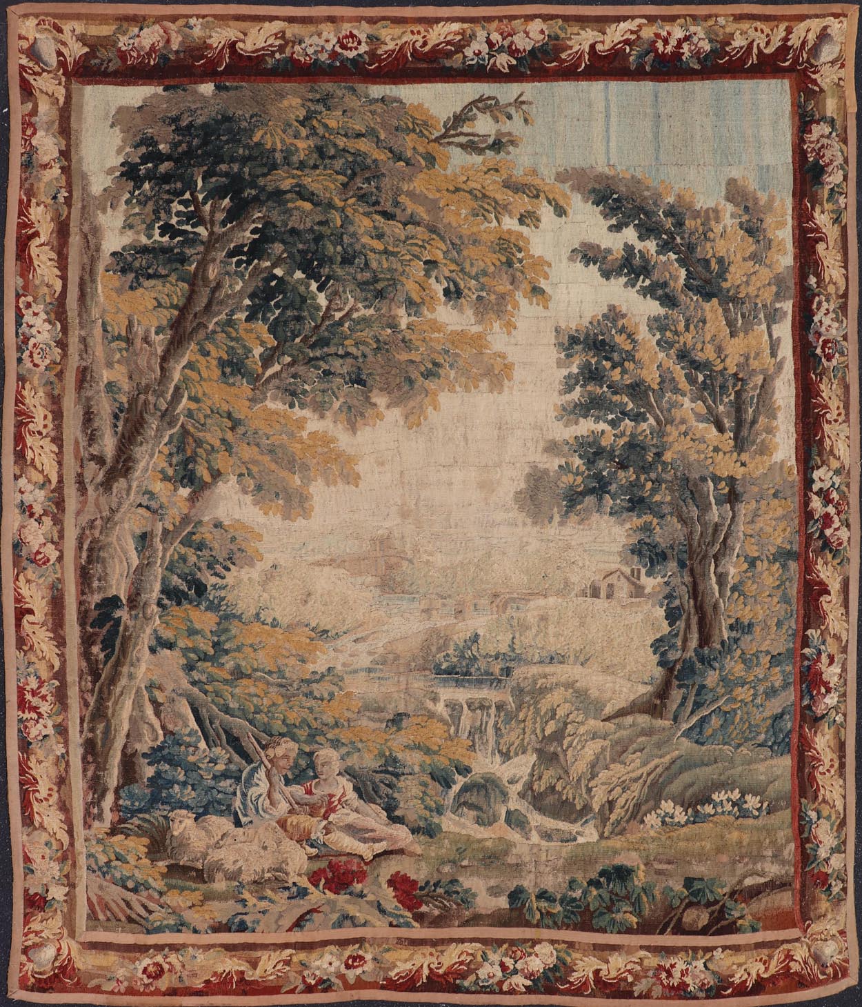 Late 18th century European Tapestry - Keivan Woven ArtsW22 - 0407 - 19868