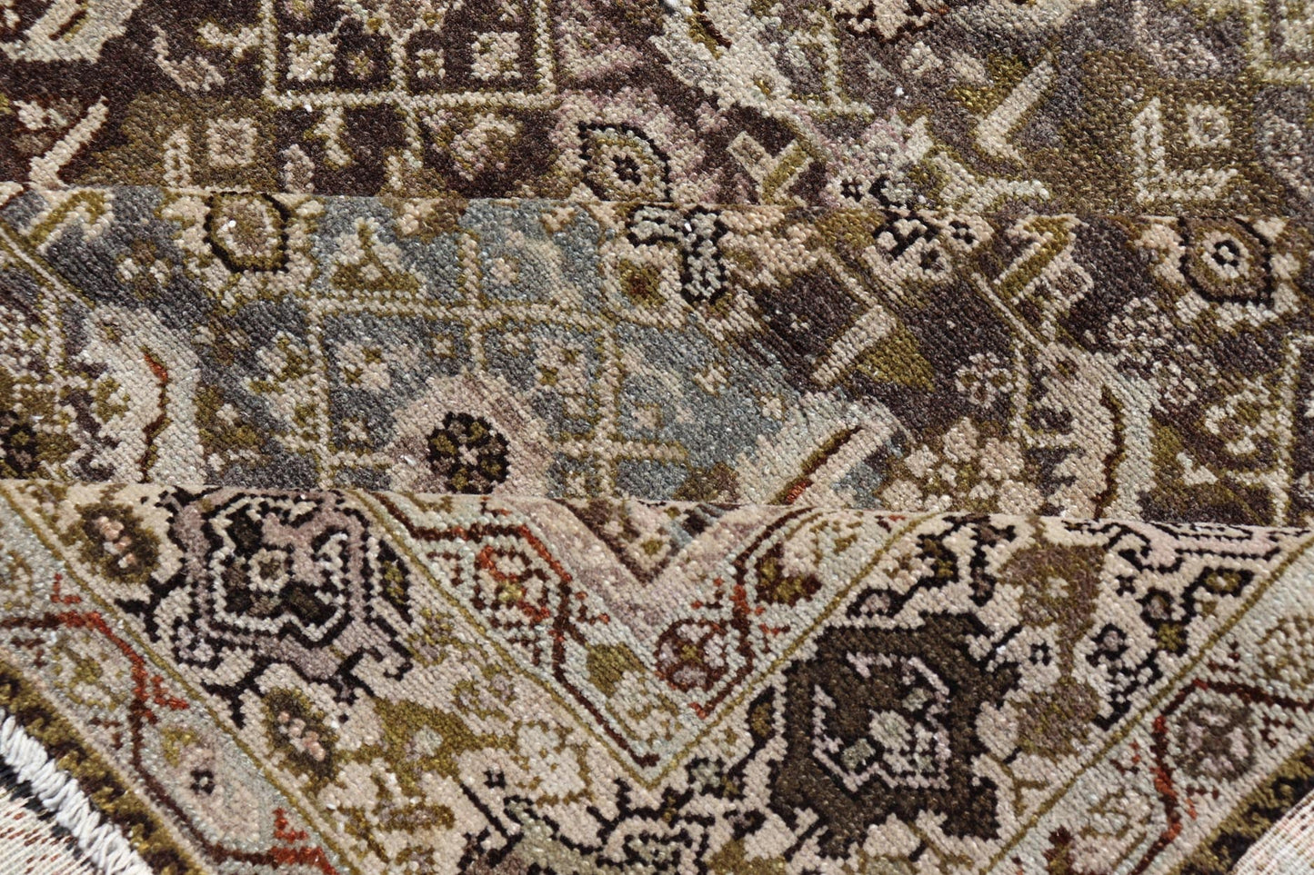 Gallery Persian Malayer All - Over Geometric Design Keivan Woven Arts. rug W22 - 1001, Keivan Woven Arts / country of origin / type: Iran / Malayer, circa 1910. Measures: 5'3 x 11'3 This antique Malayer carpet from 1920s Persia features dynamic ... - Keivan Woven ArtsW22 - 1001 - 18667