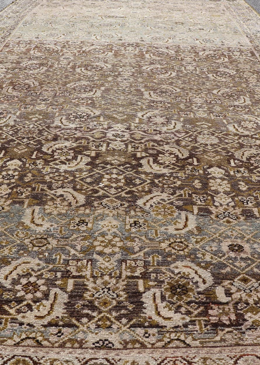 Gallery Persian Malayer All - Over Geometric Design Keivan Woven Arts. rug W22 - 1001, Keivan Woven Arts / country of origin / type: Iran / Malayer, circa 1910. Measures: 5'3 x 11'3 This antique Malayer carpet from 1920s Persia features dynamic ... - Keivan Woven ArtsW22 - 1001 - 18667