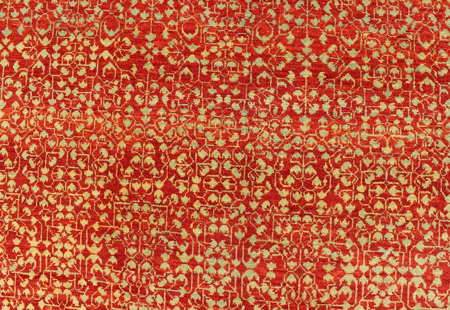 Vintage Mamluk Rug with All - Over Ottoman Design Large Vintage Mamluk Rug, rug WL - 266930, country of origin / type: Turkey / Mamluk, circa Late - 20th Century. Measures: 8'11 x 11'9. Finely Handwoven in Turkey, this marvelous Mamluk ... - Keivan Woven ArtsWL - 266930 - 1963Rug