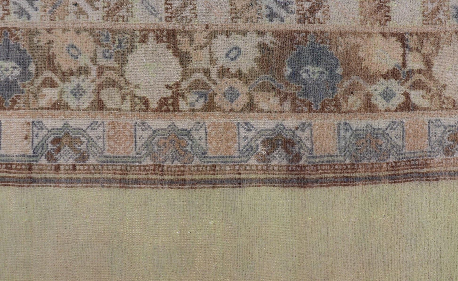 Large Vintage Moroccan Rug with Star Medallion in Light Green, Vintage large Moroccan Rug with Star Medallion in Light Green, large vintage Moroccan Green and brown color Large Vintage Moroccan Rug with Star Medallion. Large vintage Moroccan r... - Keivan Woven Arts13 - 0513 - 4232Rug