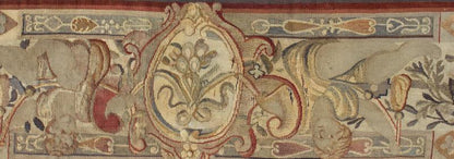 Antique French Tapestry This enchanting antique French tapestry beautifully illustrates the remarkable sense of depth and richness that was perfected by French tapestry artisans of the 19th century. A remarkable display of people and a multiplic... - Keivan Woven Arts13 - 0909 - 4794Rug