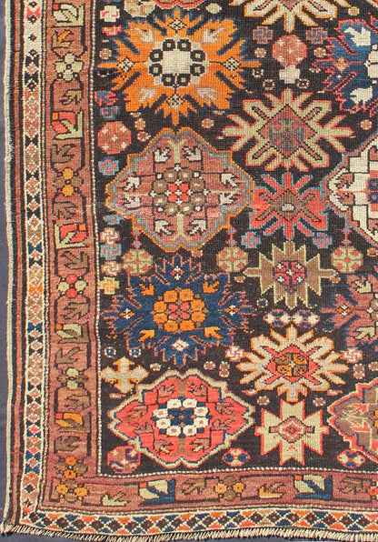 Antique Caucasian Rug with All - Over Multi - Colored in Large All Over Pattern. Large scale geometric boteh Caucasian Rug. Elegant All - Over Antique Caucasian Rug. Keivan Woven Arts / rug 13 - 0915, country of origin / type: Russia / Kazak, circa late 19th C... - Keivan Woven Arts13 - 0915 - 5136Rug