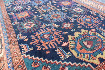 Antique Persian Malayer Carpet with Colorful, All - Over Sub - Geometric Design. rug 17 - 0601, country of origin / type: Iran / Malayer, circa 1910. This magnificent antique Persian Malayer carpet bears a beautiful, all - over sub - geometric design paired ... - Keivan Woven Arts17 - 0601 - 8559Rug