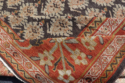 Red and blue Persian Sultanabad Mahal Antique rug with small - scale all - over Design. Keivan Woven Arts / rug 19 - 0501, country of origin / type: Iran / Sultanabad Mahal, circa 1920 Measures: 10'3 x 15'2 - Keivan Woven Arts19 - 0501 - 15477 - G - 2708Rug