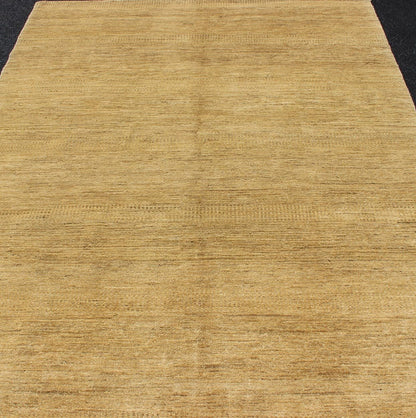 Nepalese Modern Rug in Variegated Sand Colors - 63 81, rug 19 - 0829, country of origin / type: Nepal / Modern kwarugs This Tibetan rug from Nepal features a modern all - over design of variegated shades of sand. Measures: 6'3 x 8'1 - Keivan Woven Arts19 - 0829 - 1907Rug