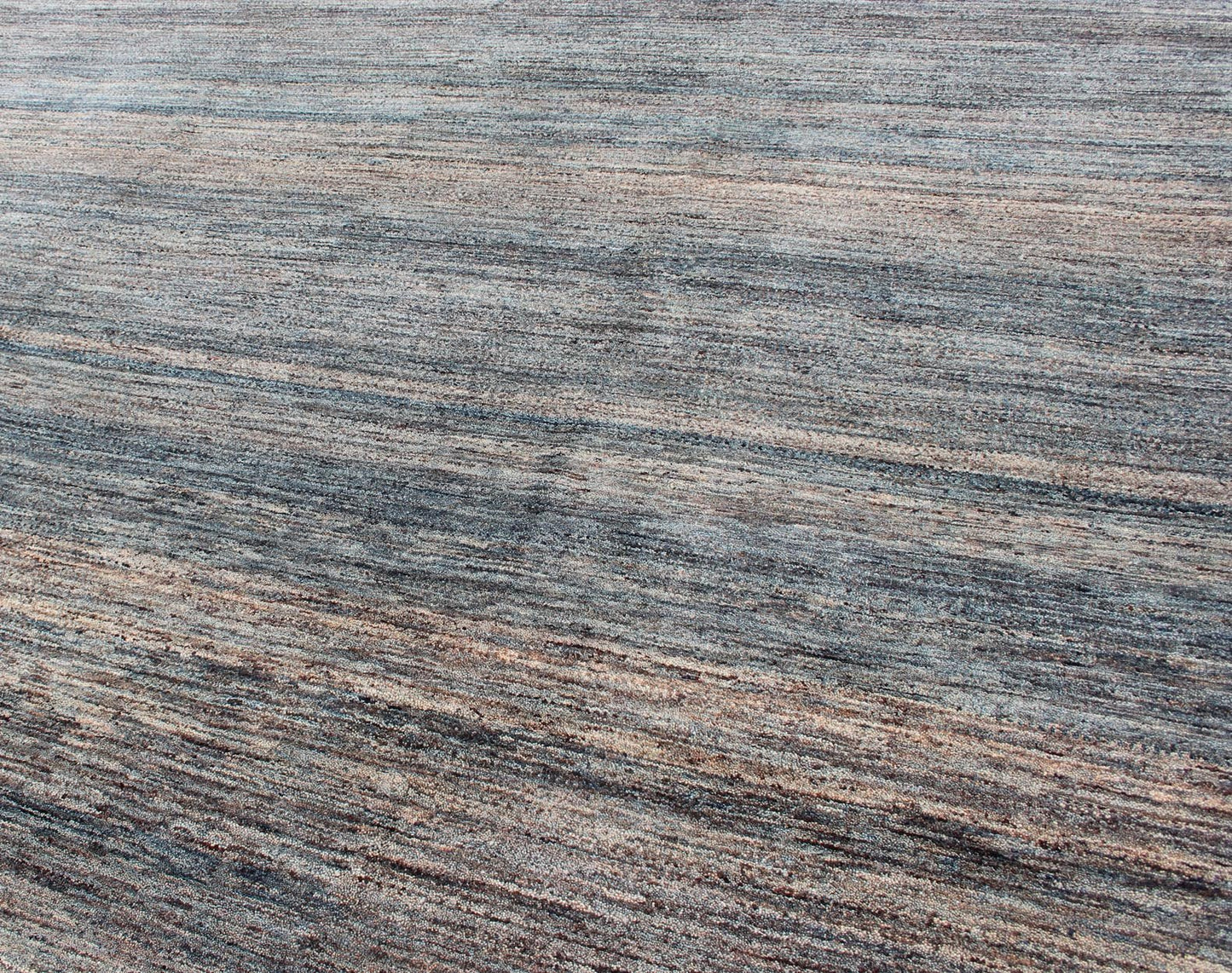 Fine Modern Rug in Variegated Design by Keivan Woven Arts. Modern Rug, rug 19 - 0838, Keivan Woven Arts country of origin / type: Afghanistan / Modern Design Rug Measures: 8' x 10'2 This finely woven rug displays a modern and minimalist design with... - Keivan Woven Arts19 - 0838 - 11723Rug