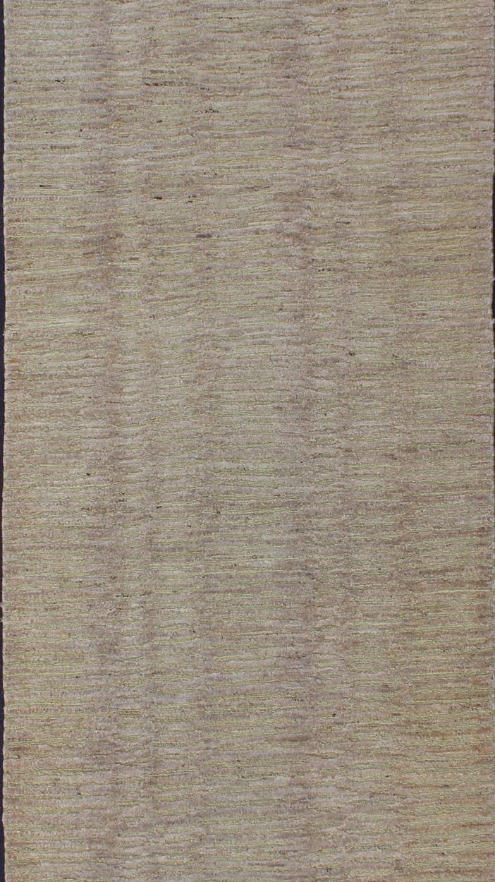 Modern Wool and Silk Runner from Nepal with All - Over Design Variegated design Tibetan Modern runner. Keivan Woven Arts / rug 19 - 0840, country of origin / type: Nepal / Modern This rug from Nepal is made from wool and silk and features an ... - Keivan Woven Arts19 - 0840 - 11695Rug