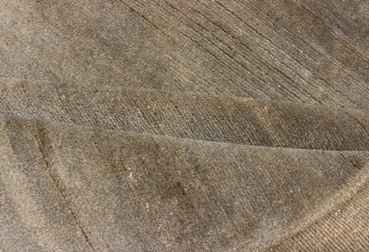 Modern Rug in Neutral Tones With Subdued Design by Keivan Woven Arts. Keivan Woven Arts / rug 1912 - 274, country of origin / type: Afghanistan. Measures: 8'3 x 9'10. The subdued design of this piled rug makes it perfect for modern and casual inte... - Keivan Woven Arts1912 - 274 - 12843Rug