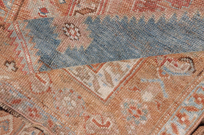 Antique Persian Kurdish Runner With Large Tribal Medallion Design. Keivan Woven Arts, 19-0106, country of origin / type: Iran / Kurdish, circa 1900.
 
 
 
 Measures: 3'7 x 14'3
 
 
 
 This antique Kurdish tribal rug was woven by Kurdish weavers in west...