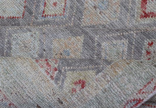 Measures: 6'4 x 9'6 
 
 Modern Afghan Tribal Rug by Keivan Woven Arts in Wool with Sub-Geometric Design. Modern Casual Tribal Rug, Keivan Woven Arts / rug AFG-39465, country of origin / type: Afghanistan / Modern Casual, circa Early-21th Century.
 
 
 ...