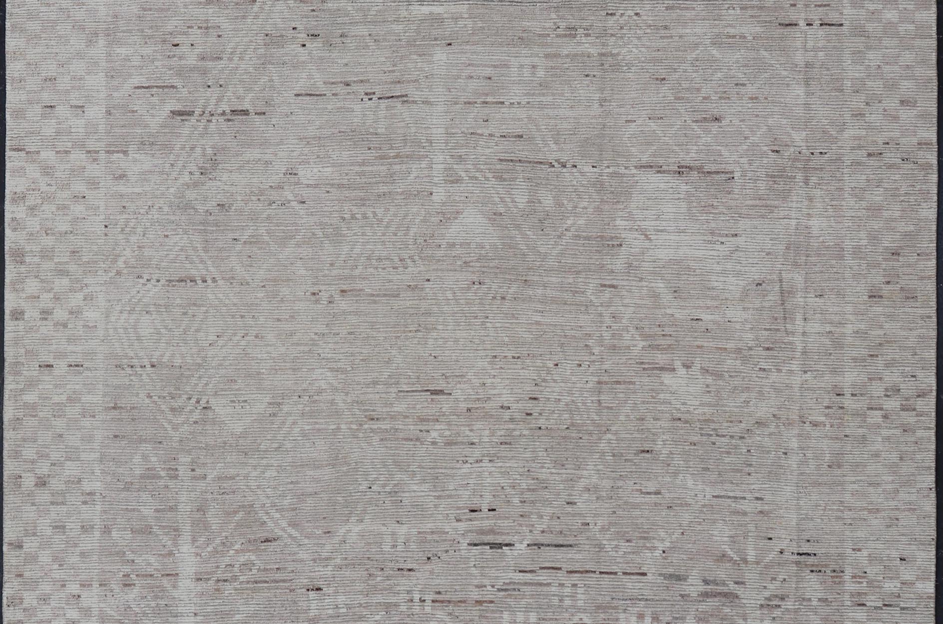Oversized Afghan Modern Casual Abstract Rug in Muted Earthy Tones. Keivan Woven Arts; rug AAR - 1001 Country of Origin: Afghanistan Type: Modern Casual Design: Sub - Geometric. Authentic Modern Casual Persian Rug, Authentic Modern Casual Rug. Measures: ... - Keivan Woven ArtsAAR - 1001 - 23708Rug