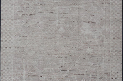 Oversized Afghan Modern Casual Abstract Rug in Muted Earthy Tones. Keivan Woven Arts; rug AAR - 1001 Country of Origin: Afghanistan Type: Modern Casual Design: Sub - Geometric. Authentic Modern Casual Persian Rug, Authentic Modern Casual Rug. Measures: ... - Keivan Woven ArtsAAR - 1001 - 23708Rug