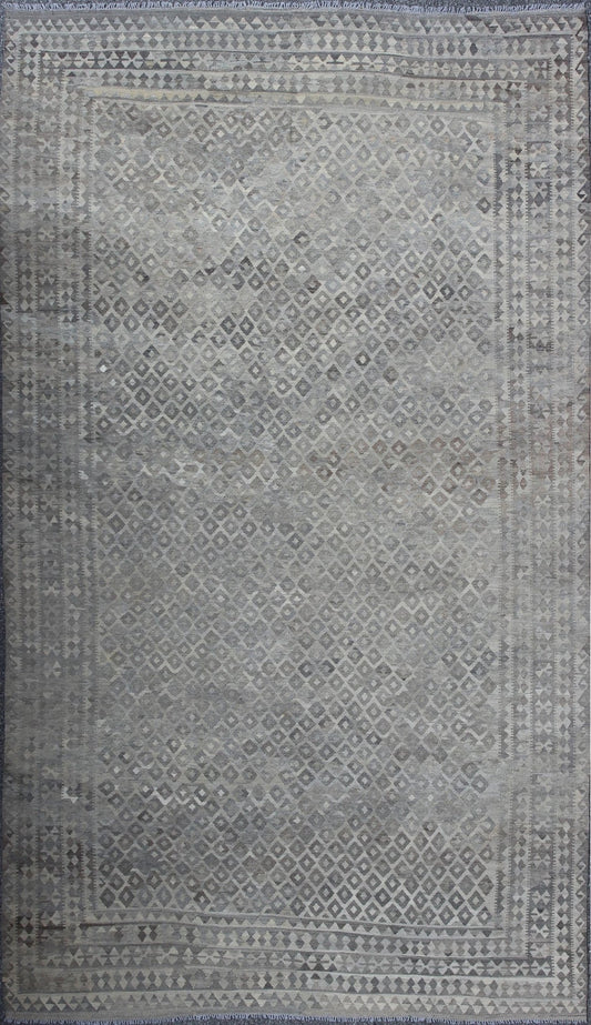 Keivan Woven Arts, Abt - 8132330, Afghan Kilim Rug - Versatile and natural color - tone flat - weave Kilim for a Modern or Classic design Flat - weave Kilim rug with natural tones, rug ABT - 8132330, country of origin / type: Afghanistan / Kilim Thi... - Keivan Woven ArtsABT - 8132330 - 8481Rug